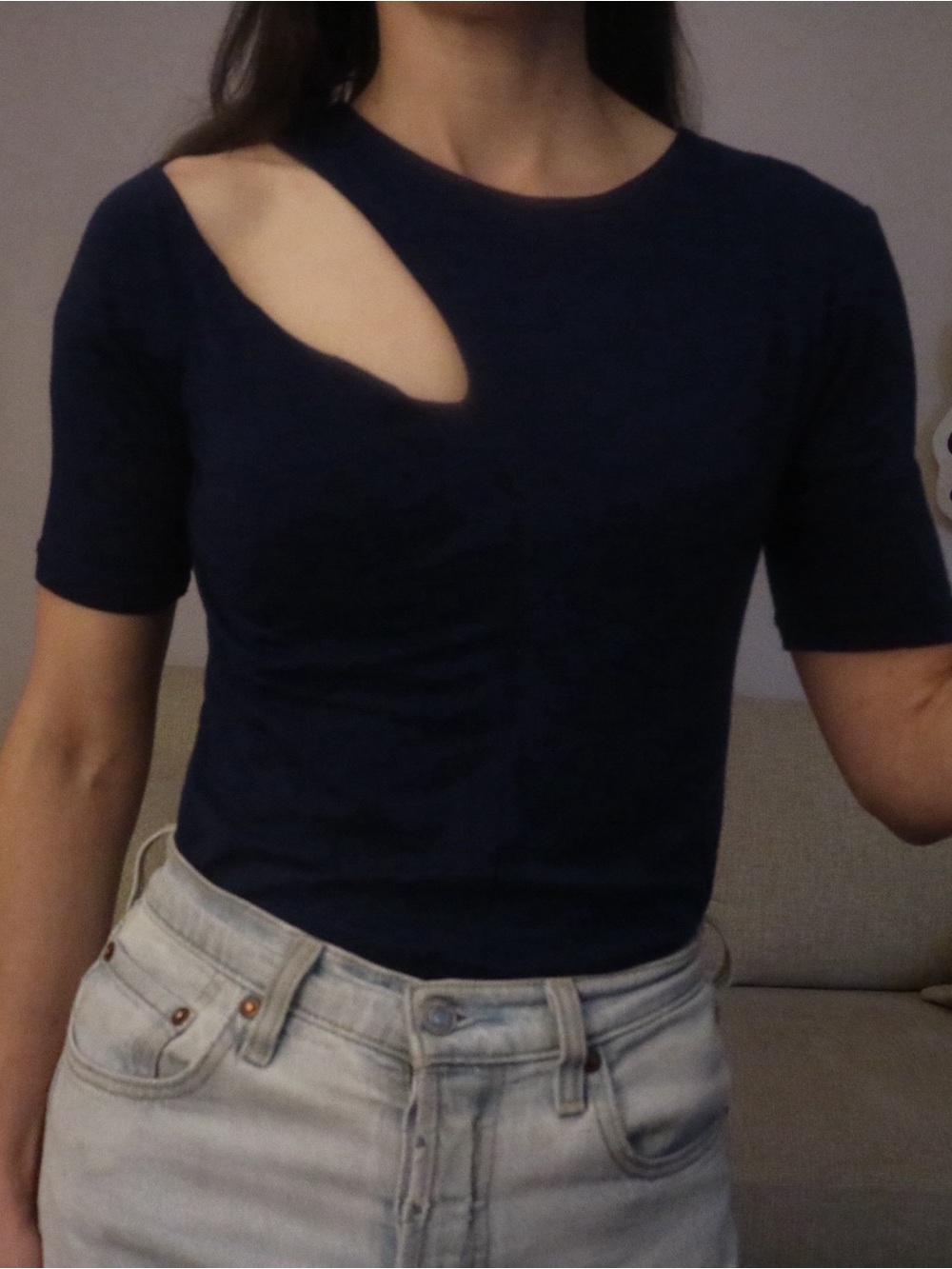 Marcella NYC cut-out cutout top